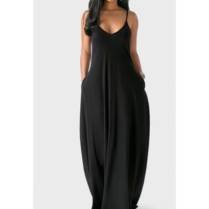 NWT Black Maxi Dress